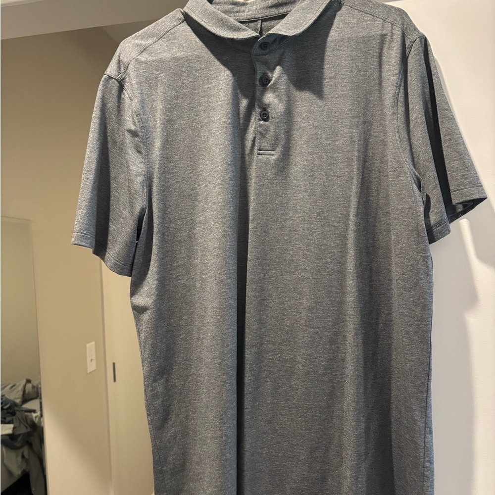 Men's Grey Polo Shirt